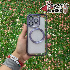 Magsafe Metallic Midnight Purple- Protección de Cámaras 14 plus en internet
