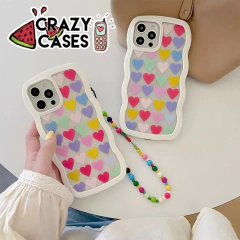 Candy case corazones-uso rudo ip 12/12 pro - Crazy Cases