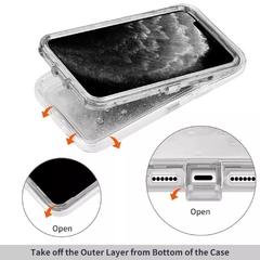 Ultra Uso Rudo transparente- 13 pro - Crazy Cases