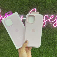 Baby pink silicon magsafe 13 pro max - comprar en línea