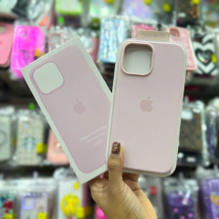 Baby pink silicon magsafe 13 pro max