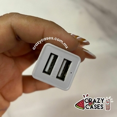 Adaptador para carro 2 puertos USB 1hora - comprar en línea