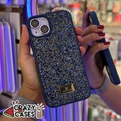 Swarovski midnight blue iphone 12 - Crazy Cases