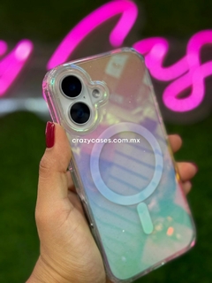 Case Holográfica MagSafe Glitter iPhone 16 Pro en internet