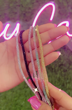 STRAPS CON CRISTALES en internet