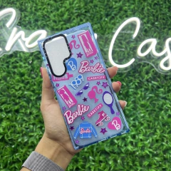 Barbie blue glitter S22 Ultra