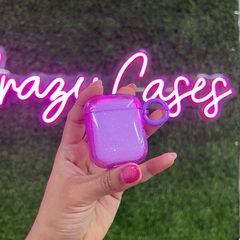 Lila glitter airpods 1/2 gen en internet