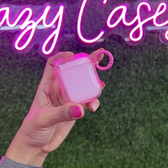 Barbie Pink glitter airpods 4 gen