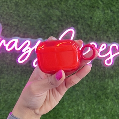 Rojo transparente- airpods pro - comprar en línea