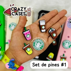 Set de pines Starbucks #1