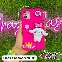 Set de pines Cinnamon roll #1 - Crazy Cases