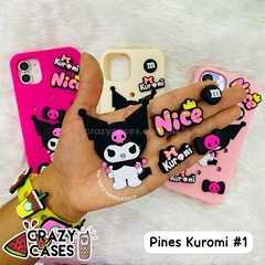 Set de pines Kuromi #1