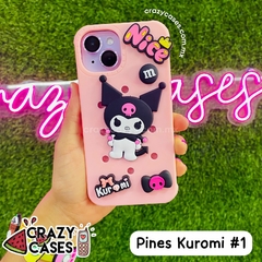 Set de pines Kuromi #1 - Crazy Cases