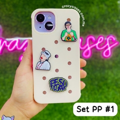 Set de Pines Peso pluma #1 - Crazy Cases