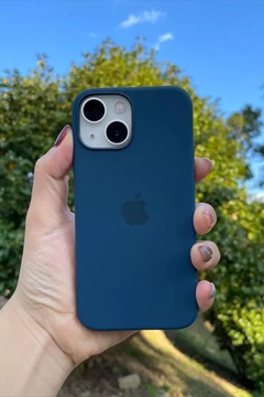 Apple silicon navy blue ip 15 pro - comprar en línea