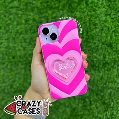 Barbie heart dark pink-ip12/12pro