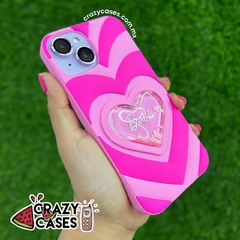 Barbie heart dark pink-ip12/12pro - Crazy Cases