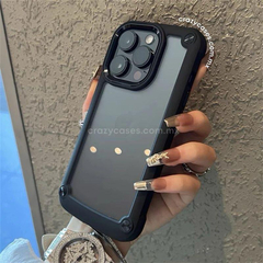 Case tipo uso rudo metal black ip 15 pro en internet
