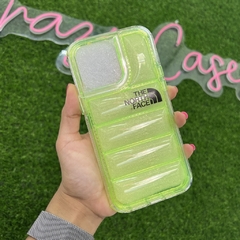 North Face Neon green Uso rudo ip 14 plus
