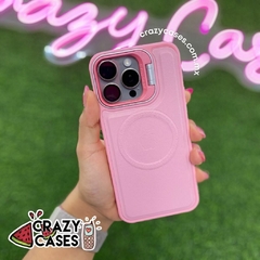 case magsafe pink/soporte ip 14 pro max en internet