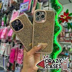 Prada Golden iphone 14 pro/15pro - Crazy Cases