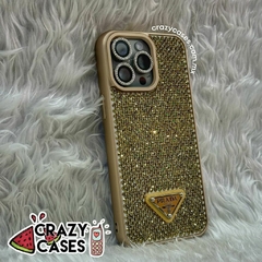 Prada Golden iphone 14 pro/15pro - comprar en línea