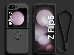 Black silicon Zflip 5 + correa