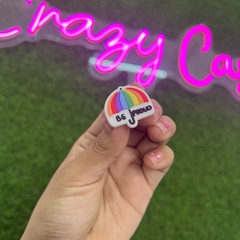 Be proud pin/charm