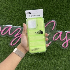 North Face Neon green Uso rudo iphone 15 pro max
