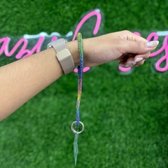 Strap/pulsera universal rainbow diamante en internet