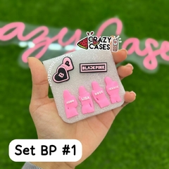 Set de pines/charms Black pink #1
