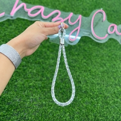 Strap /pulsera diamante corte baguette silver - comprar en línea