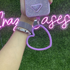 Strap corazon morado - comprar en línea