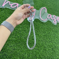 Strap /pulsera diamante corte baguette black - comprar en línea