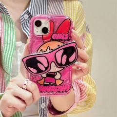 Bombón- powerpuff + pop socket ip X/Xs