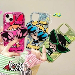 Bombón- powerpuff + pop socket ip 7/8/se2020/se2022 - Crazy Cases