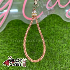 Strap diamante corte baguette cobre
