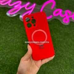 Case MagSafe red iPhone 15 Pro max