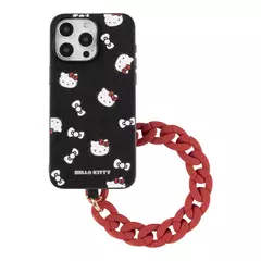 Hello Kitty Black+ strap roja - iPhone 13 pro max