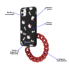 Hello Kitty Black+ strap roja - iPhone 11/XR en internet