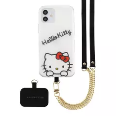 Hello Kitty white+ strap - iPhone 15 pro max