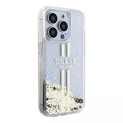Guess Glitter stripe gold- Ip 15 en internet