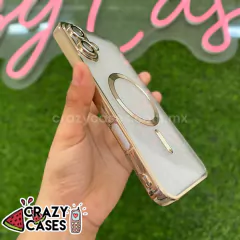 Magsafe Metallic golden - Protección de Cámaras IP 16 pro - comprar en línea