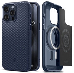 Midnight Blue- Magsafe Armor Spigen ip 15 pro max