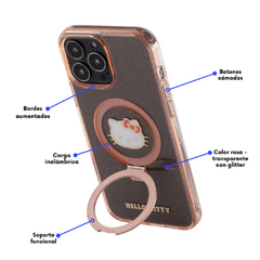 Case hello kitty/ soporte MagSafe pink ip 15 en internet