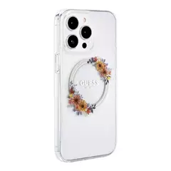 Case guess MagSafe flowers transparente ip 15 en internet