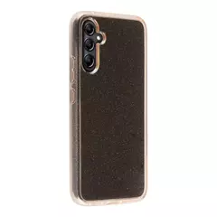 Case Glam Crystal Trans/Rosa Samsung A34 (5g)