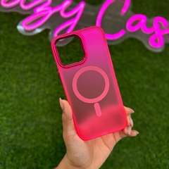 Case MagSafe rosa neón iPhone 14 plus - comprar en línea