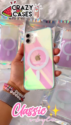 MagSafe Holográfica Clásica ip 13