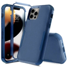 case ultra uso rudo dark blue tipo otter box ip 15 pro max